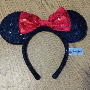 Minnie Mouse Sequin Ears